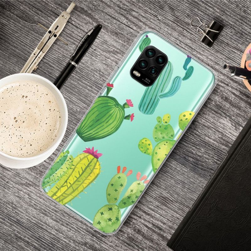 Etui Xiaomi Mi 10 Lite Kaktus Akwarelowy Etui Ochronne