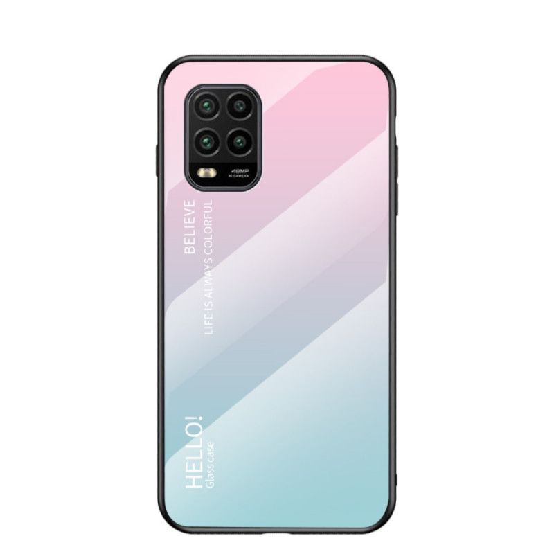 Etui Xiaomi Mi 10 Lite Magenta Czarny Witam Szkło Hartowane Etui Ochronne