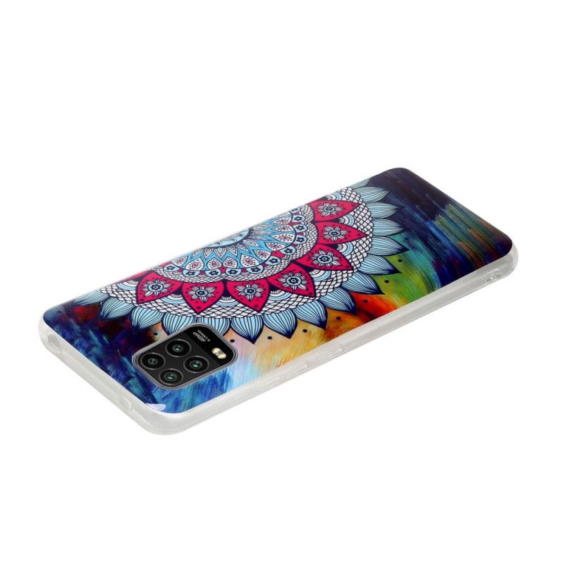 Etui Xiaomi Mi 10 Lite Mandala W Kolorze Fluorescencyjnym