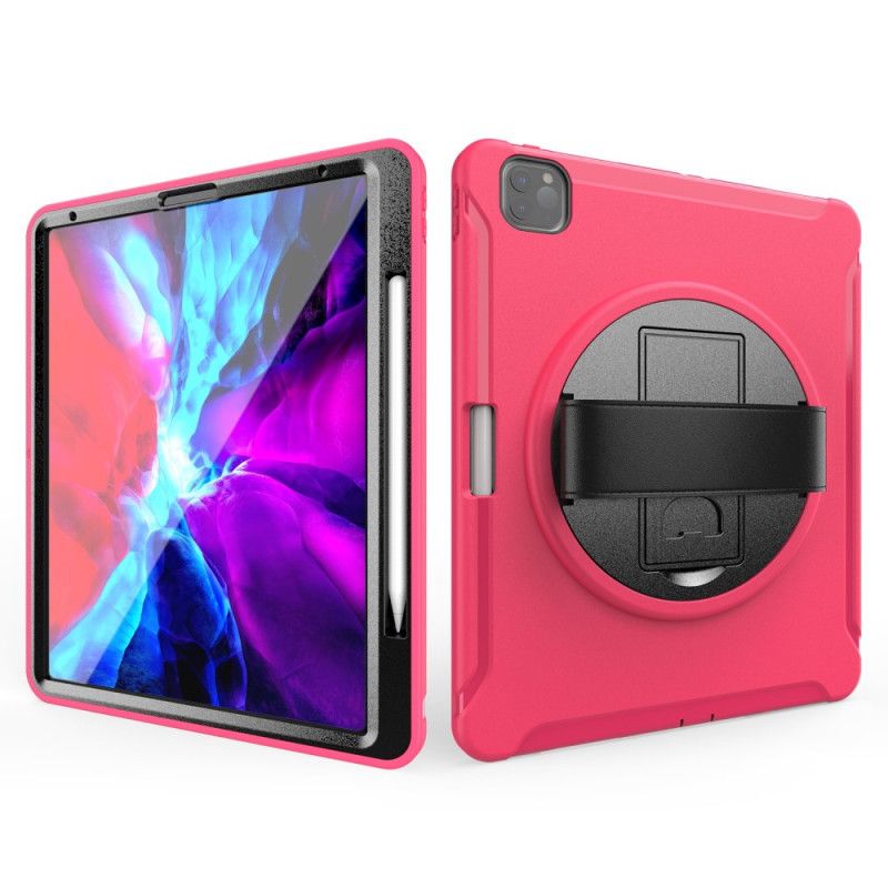 Futerały iPad Pro 12.9" (2018) (2020) Magenta Czarny Etui na Telefon Uchwyt 360 °