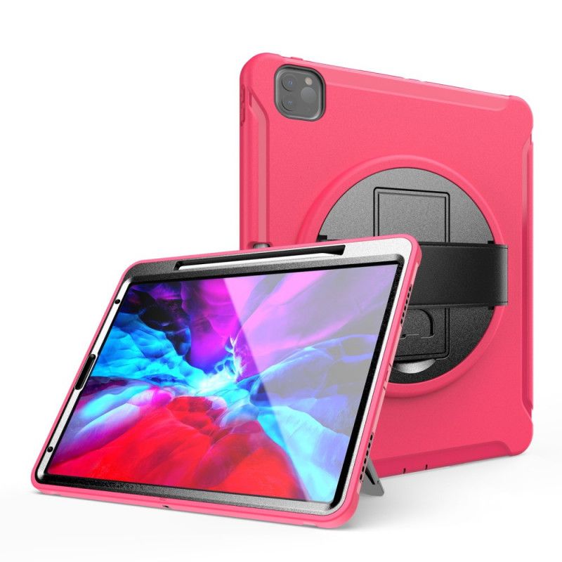 Futerały iPad Pro 12.9" (2018) (2020) Magenta Czarny Etui na Telefon Uchwyt 360 °