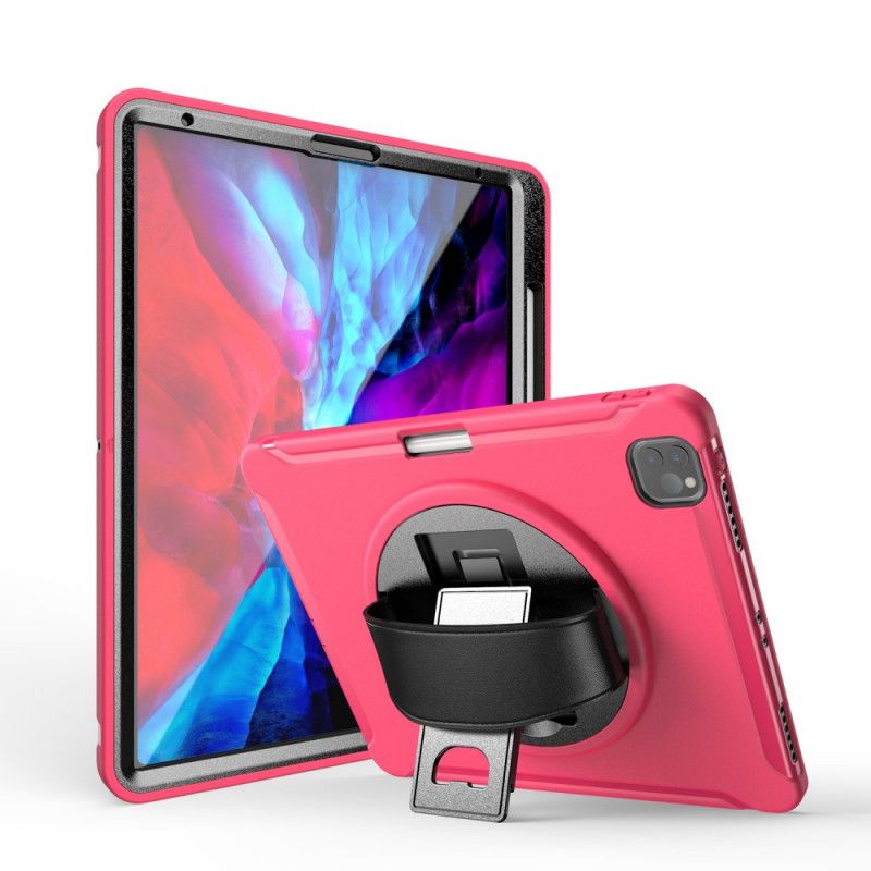 Futerały iPad Pro 12.9" (2018) (2020) Magenta Czarny Etui na Telefon Uchwyt 360 °