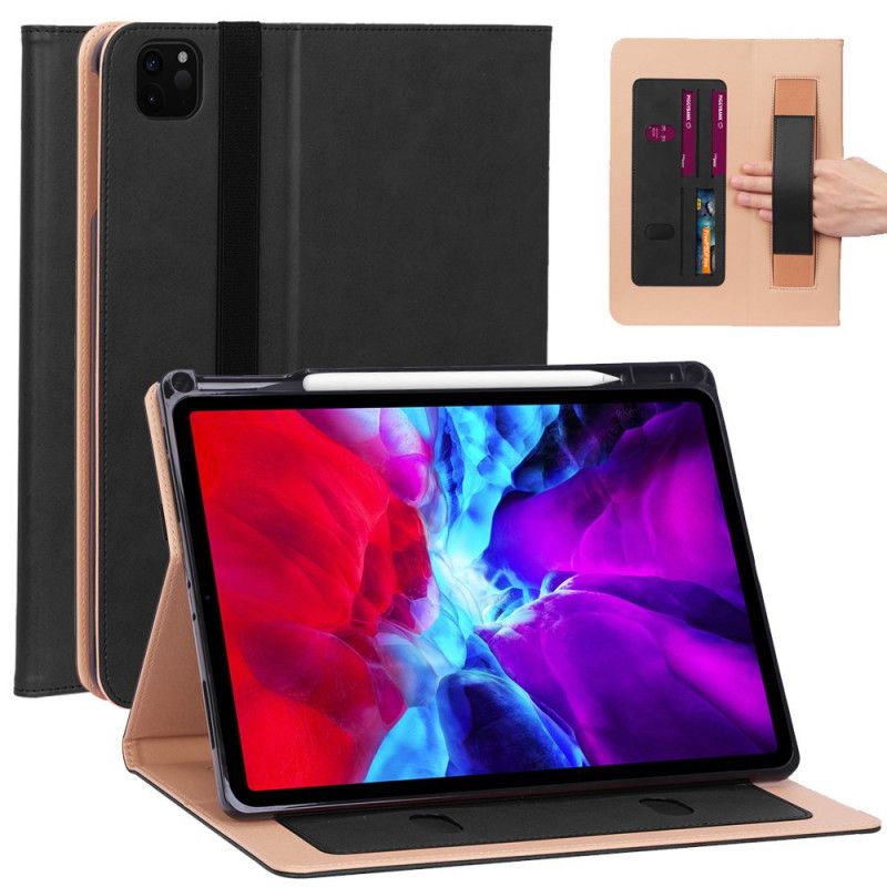 Kabura Elastyczna Opaska iPad Pro 12.9" (2018) (2020) Czerwony Czarny