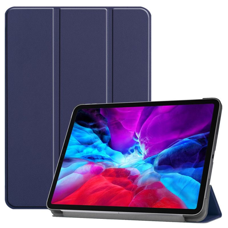 Ładowarka Z Uchwytem Na Ołówki Smart Case iPad Pro 12.9" (2018) (2020) Szary Czarny Tri Fold