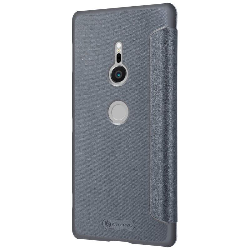 Flip Kotelot Sony Xperia XZ2 Złoty Nillkin Etui Ochronne