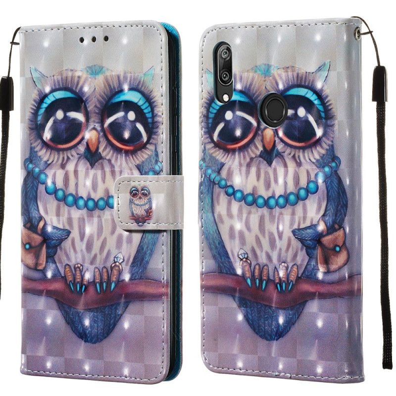 Etui Folio Huawei Y7 2019 Miss Sowa Efekt 3D