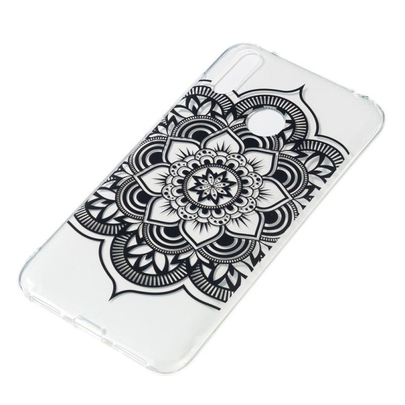 Etui Huawei Y7 2019 Czarna Mandala Etui Ochronne