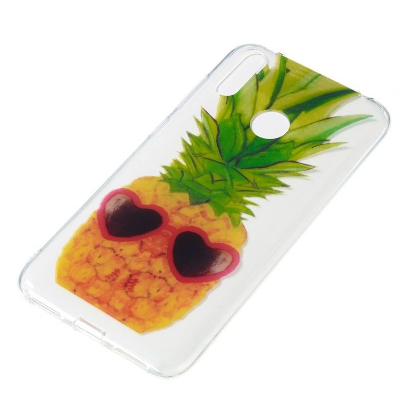 Etui Huawei Y7 2019 Przezroczysty Ananas Incognito Etui Ochronne