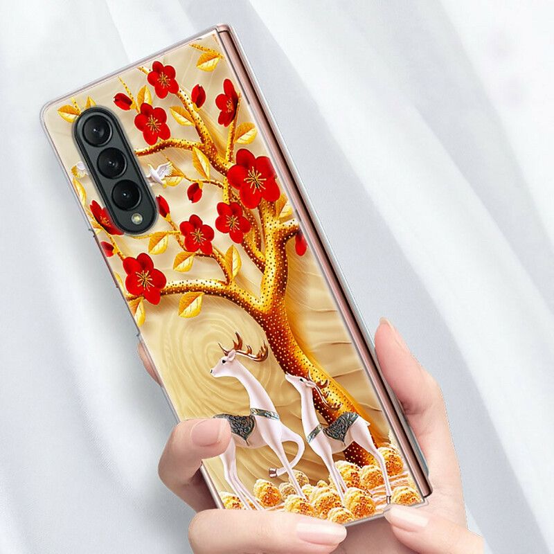 Etui Do Samsung Galaxy Z Fold 3 5g Artystyczna Natura