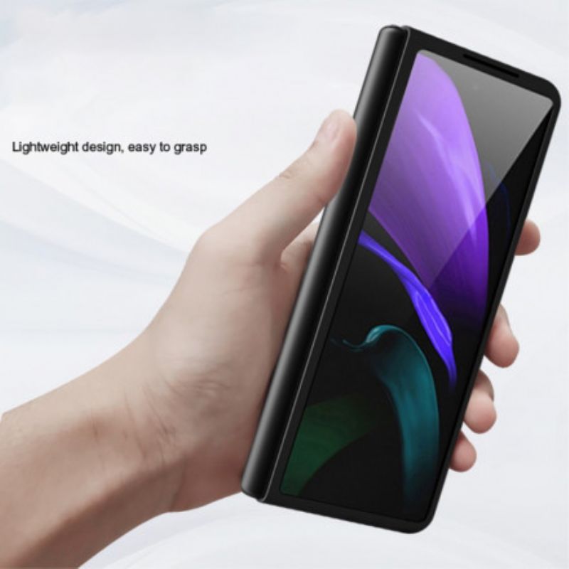 Etui Do Samsung Galaxy Z Fold 3 5g Linia Z Włókna Węglowego