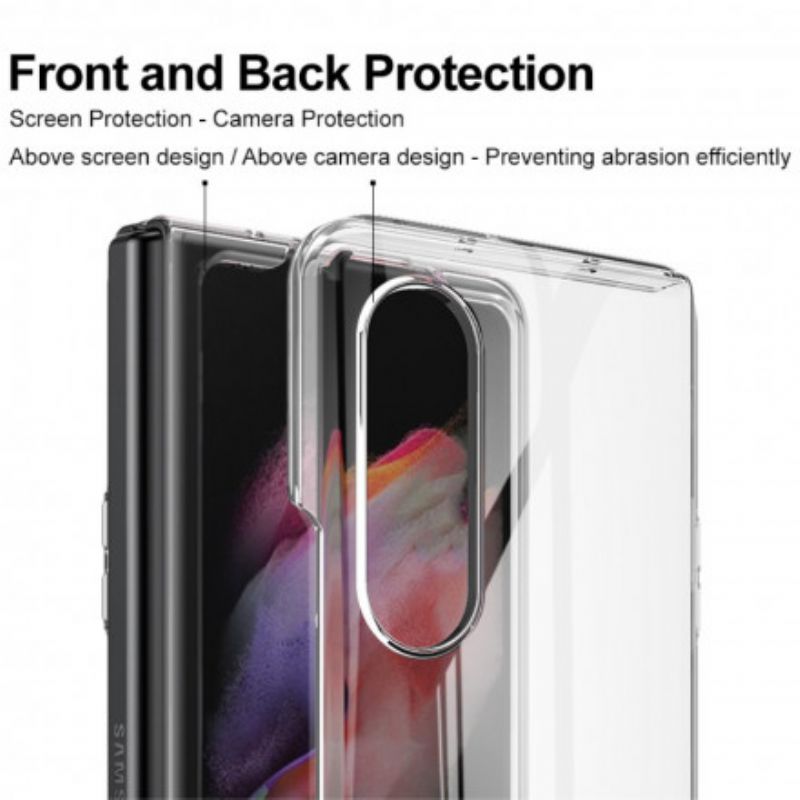 Etui Samsung Galaxy Z Fold 3 5g Przezroczysty Obraz