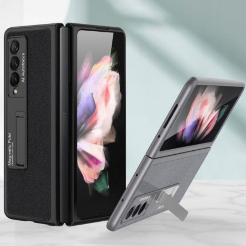 Futerały Samsung Galaxy Z Fold 3 5g Etui Na Telefon Wspornik Z Włókna Węglowego Gkk