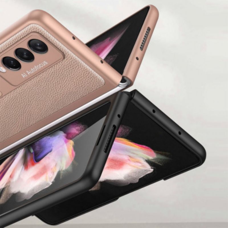 Futerały Samsung Galaxy Z Fold 3 5g Etui Na Telefon Wspornik Z Włókna Węglowego Gkk