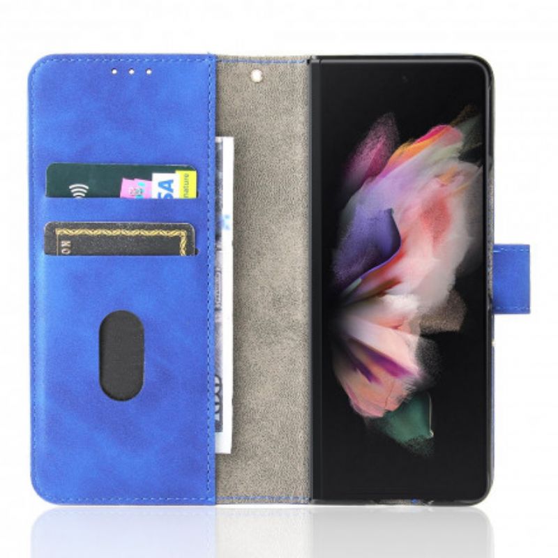 Pokrowce Samsung Galaxy Z Fold 3 5g Dotyk Skóry