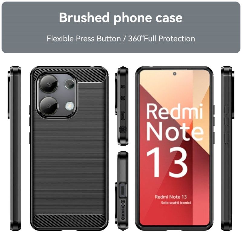 Etui Do Xiaomi Redmi Note 13 4g Włókno Węglowe