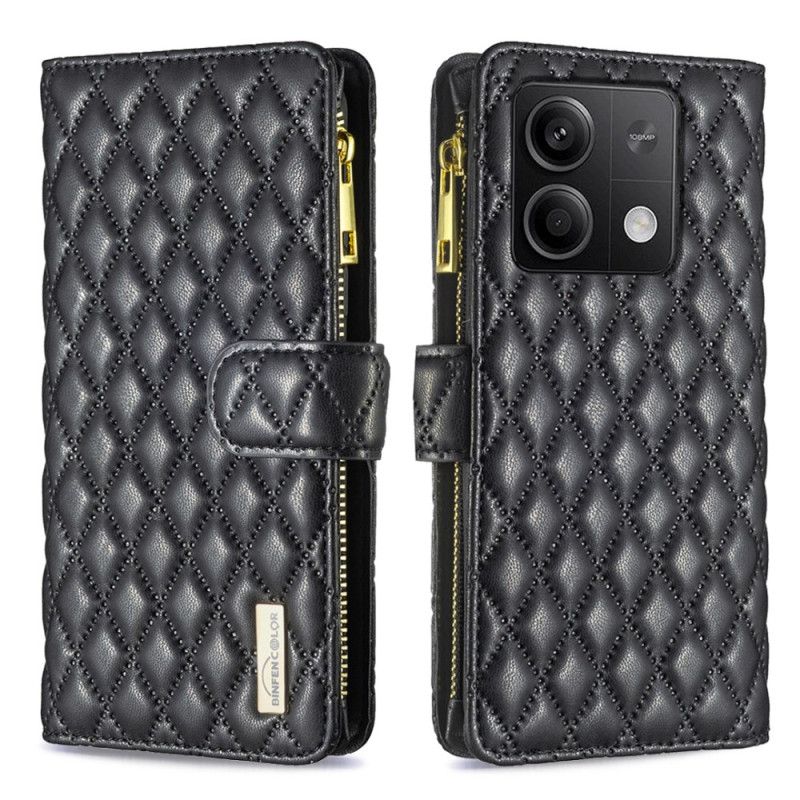 Etui Folio Do Xiaomi Redmi Note 13 4g Pikowana Binfen Kolor