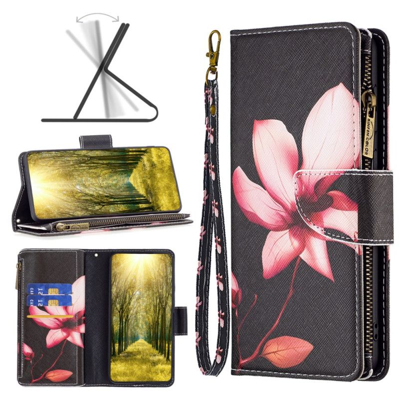 Etui Folio Do Xiaomi Redmi Note 13 4g Portfel Lotosu