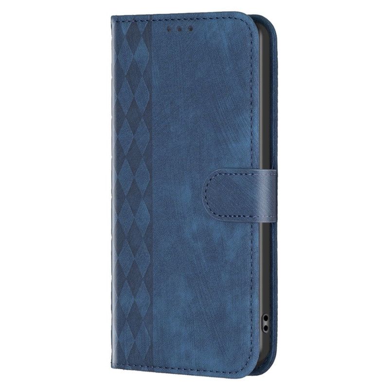 Etui Folio Xiaomi Redmi Note 13 4g Fryz Diamentowy Etui Ochronne