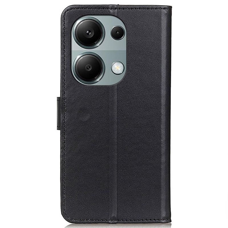 Etui Folio Xiaomi Redmi Note 13 4g Imitacja Skóry Etui Ochronne