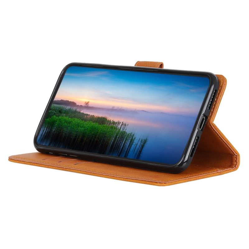 Etui Folio Xiaomi Redmi Note 13 4g Matowa Sztuczna Skóra