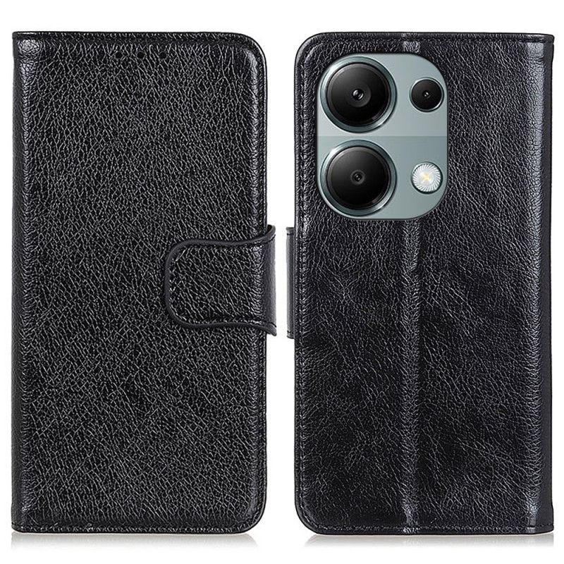 Etui Folio Xiaomi Redmi Note 13 4g Tekstura Nappa