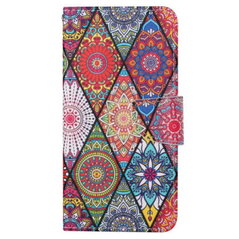 Etui Folio Xiaomi Redmi Note 13 4g Totem Na Smyczy Etui Ochronne