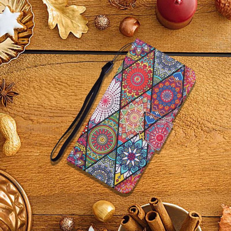 Etui Folio Xiaomi Redmi Note 13 4g Totem Na Smyczy Etui Ochronne