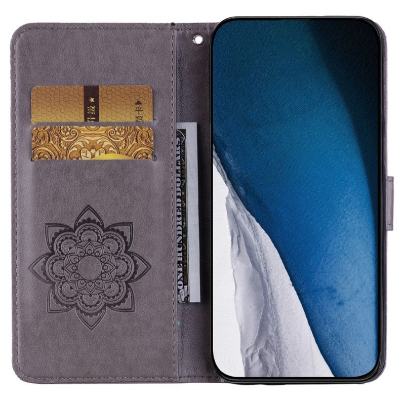 Etui Folio Xiaomi Redmi Note 13 4g Wzór Sowy Z Paskiem