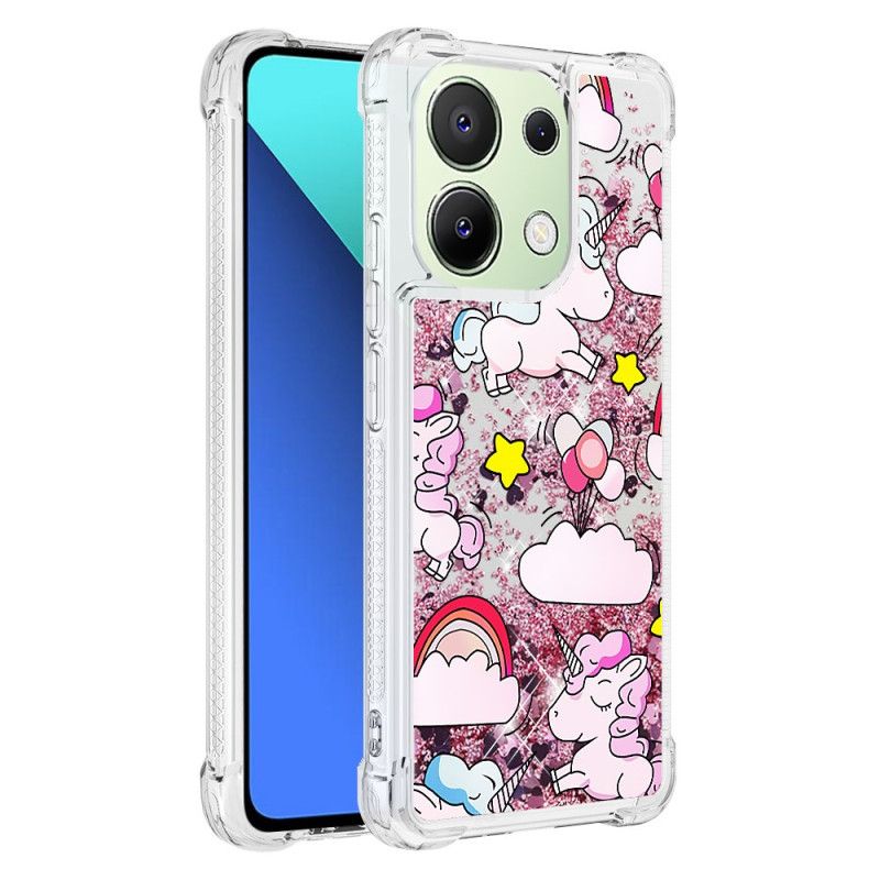 Etui Xiaomi Redmi Note 13 4g Cekiny Z Motywem Kreskówek