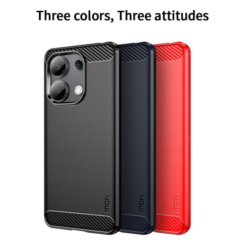 Etui Xiaomi Redmi Note 13 4g Szczotkowane Włókno Węglowe Mofi