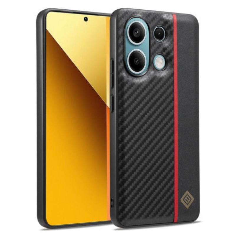 Etui Xiaomi Redmi Note 13 4g Tekstura Włókna Węglowego Lc.imeeke Etui Ochronne