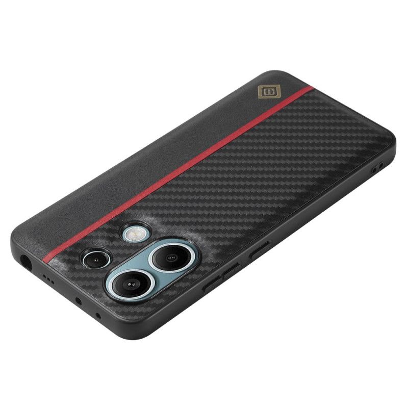 Etui Xiaomi Redmi Note 13 4g Tekstura Włókna Węglowego Lc.imeeke Etui Ochronne