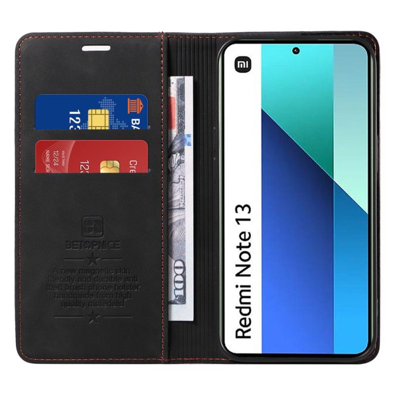 Flip Kotelot Xiaomi Redmi Note 13 4g Etui Na Telefon Ochrona Rfid Betopnice