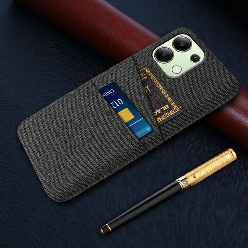 Futerały Xiaomi Redmi Note 13 4g Etui Na Telefon Tkaninowe Etui Na Karty