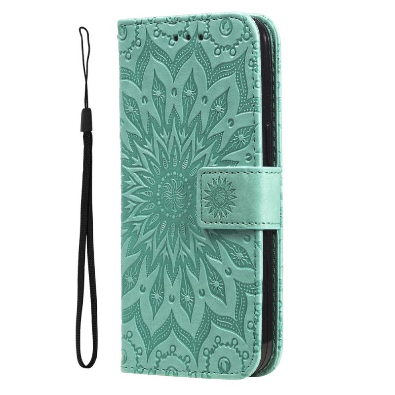 Etui Folio Do Motorola Edge 50 Mandala Z Paskiem