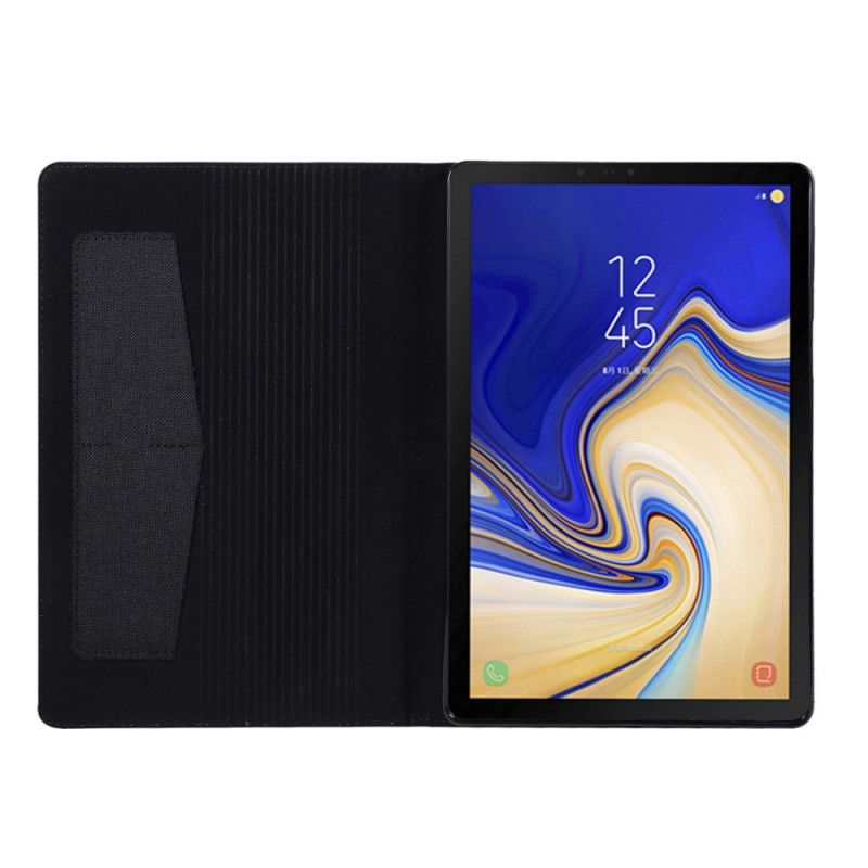 Case Samsung Galaxy Tab S5e Szary Czarny Etui na Telefon Tkanina