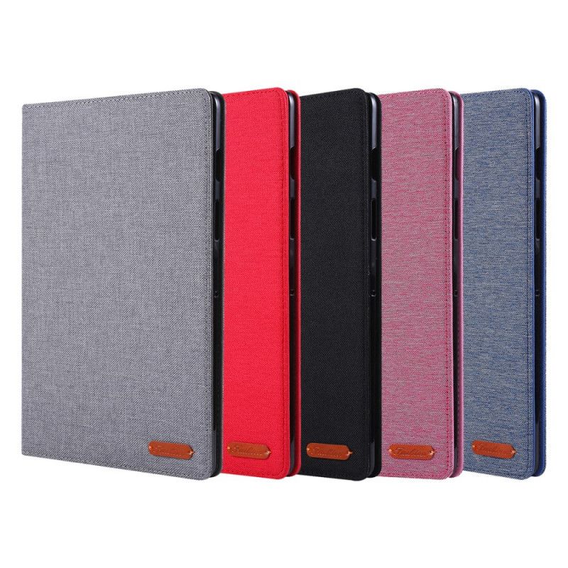 Case Samsung Galaxy Tab S5e Szary Czarny Etui na Telefon Tkanina