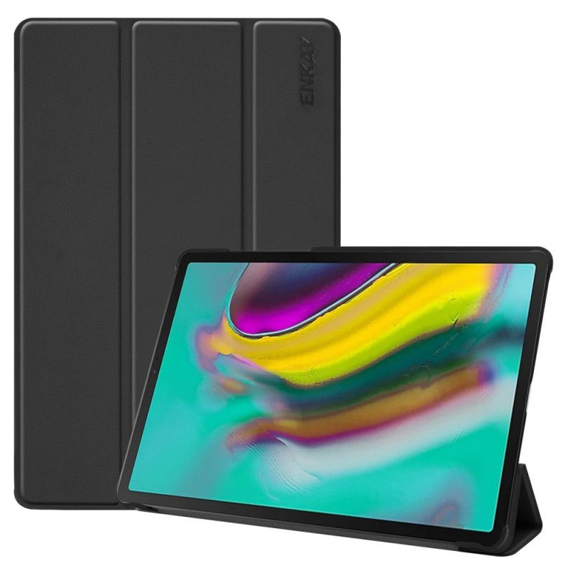 Inteligentna Obudowa Samsung Galaxy Tab S5e Biały Czarny Enkay