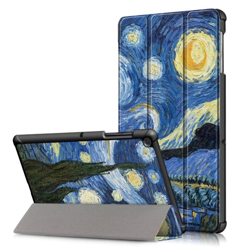 Inteligentna Obudowa Samsung Galaxy Tab S5e Wzmocniona Van Gogh