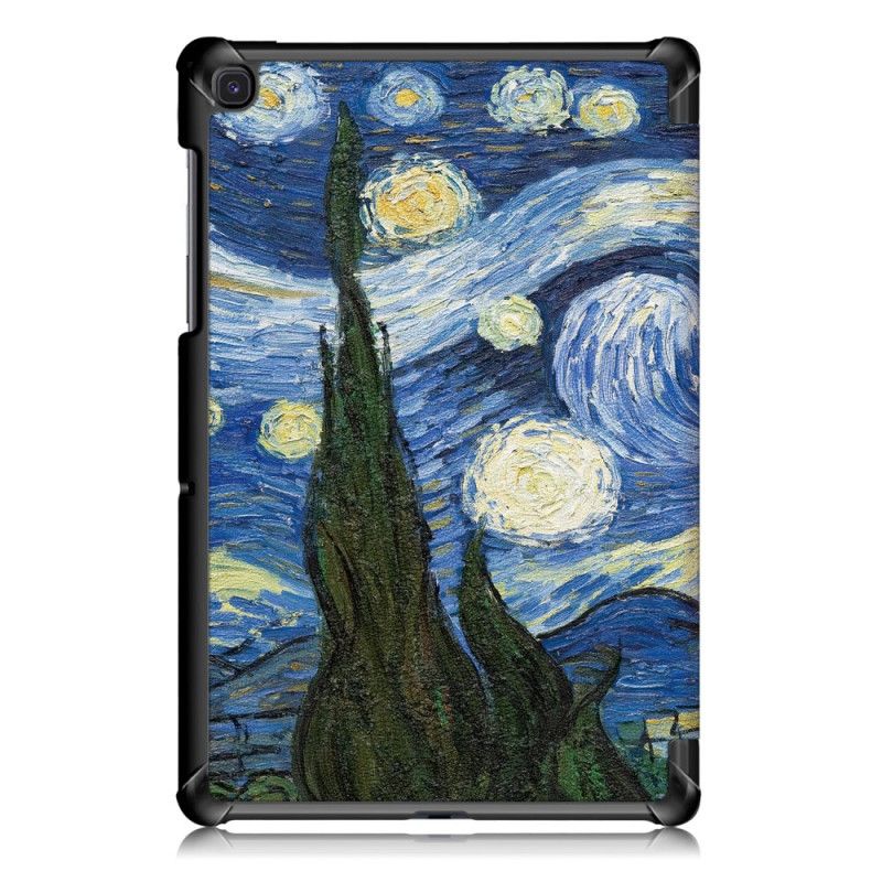 Inteligentna Obudowa Samsung Galaxy Tab S5e Wzmocniona Van Gogh