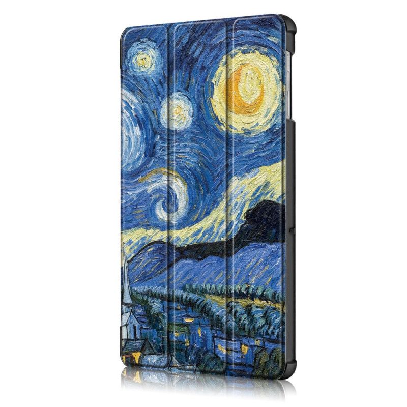 Inteligentna Obudowa Samsung Galaxy Tab S5e Wzmocniona Van Gogh