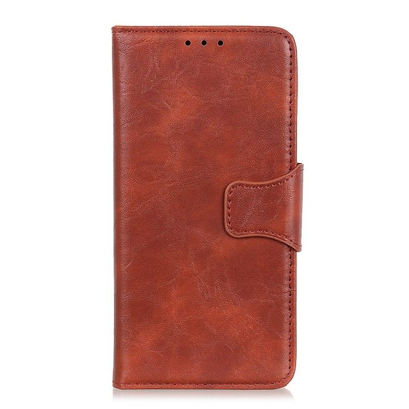 Etui Folio Samsung Galaxy A10 Czerwony Czarny Dwustronna Klapka Magnetyczna Etui Ochronne