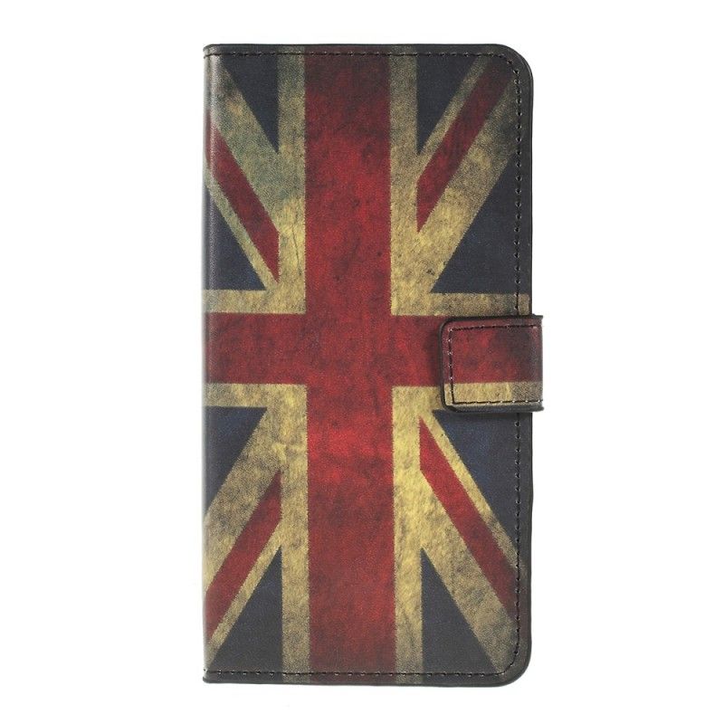 Etui Folio Samsung Galaxy A10 Flaga Anglii Etui Ochronne