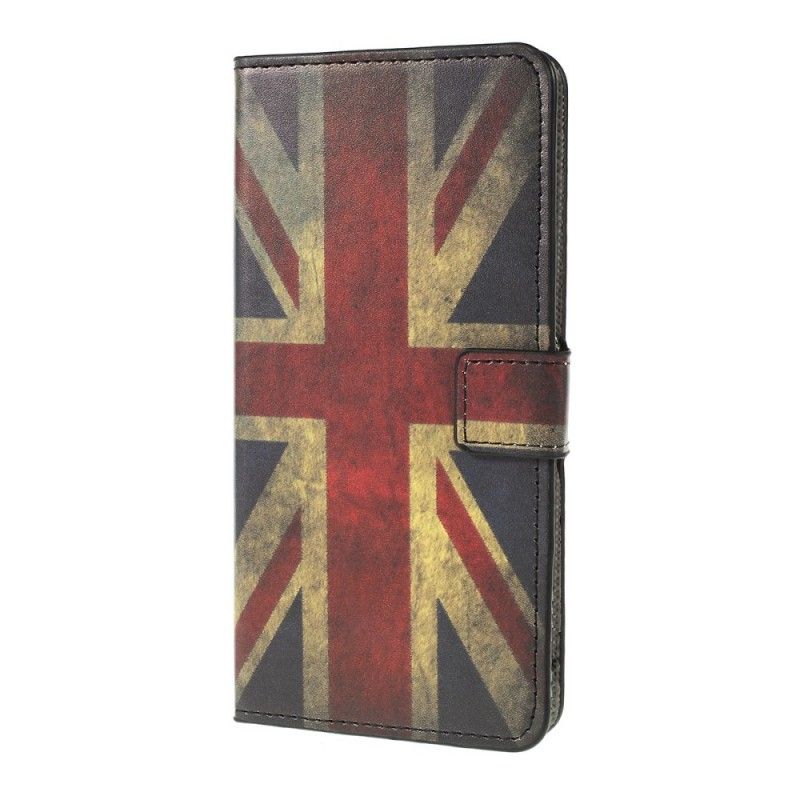 Etui Folio Samsung Galaxy A10 Flaga Anglii Etui Ochronne