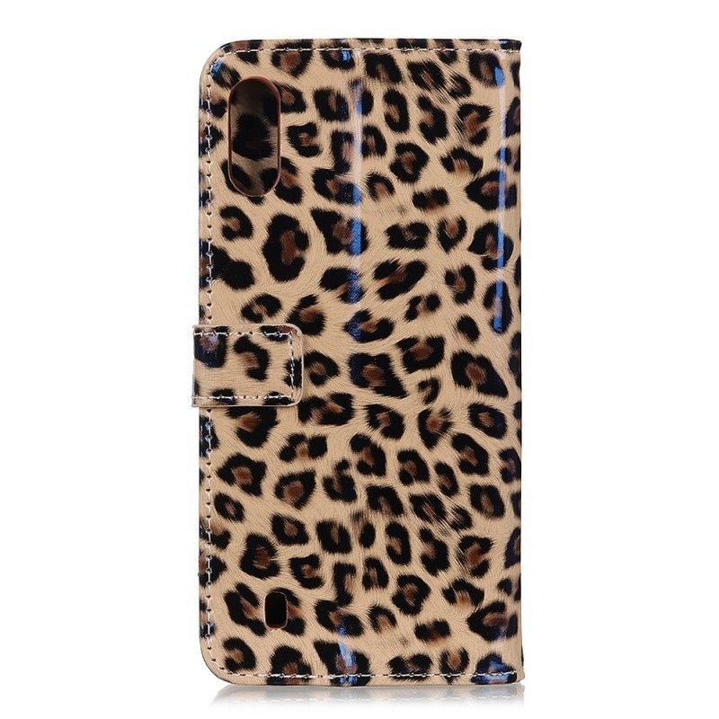 Etui Folio Samsung Galaxy A10 Lampart Etui Ochronne