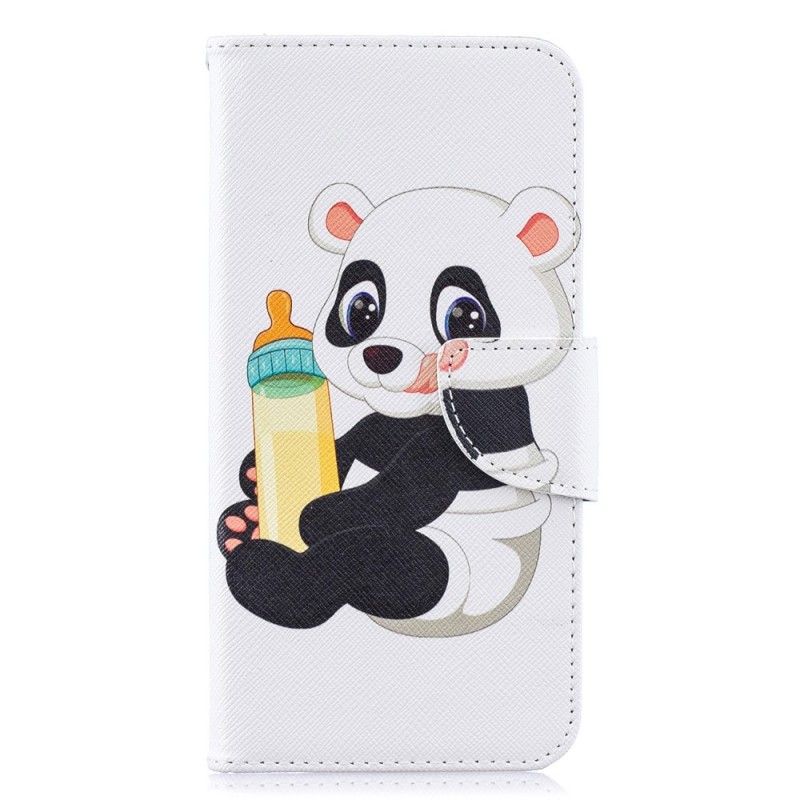 Etui Folio Samsung Galaxy A10 Mała Panda Etui Ochronne