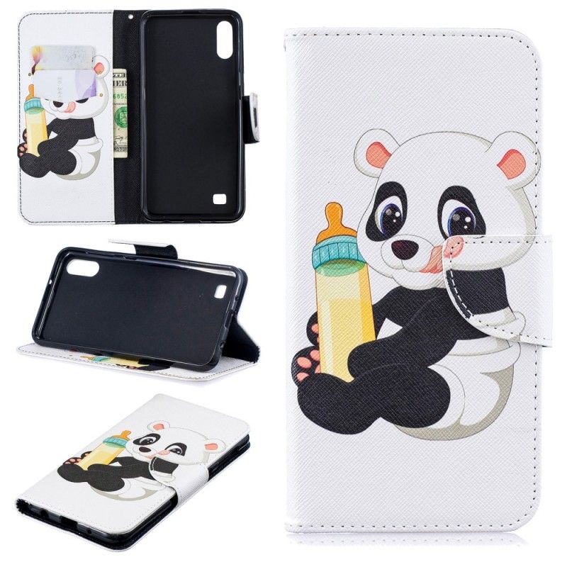 Etui Folio Samsung Galaxy A10 Mała Panda Etui Ochronne