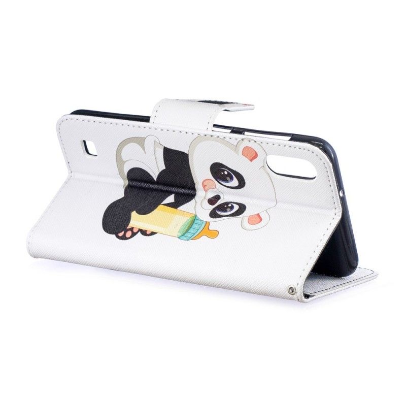 Etui Folio Samsung Galaxy A10 Mała Panda Etui Ochronne