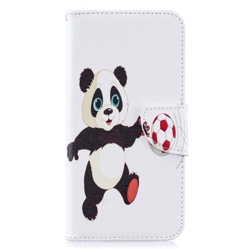 Etui Folio Samsung Galaxy A10 Stopa Pandy Etui Ochronne