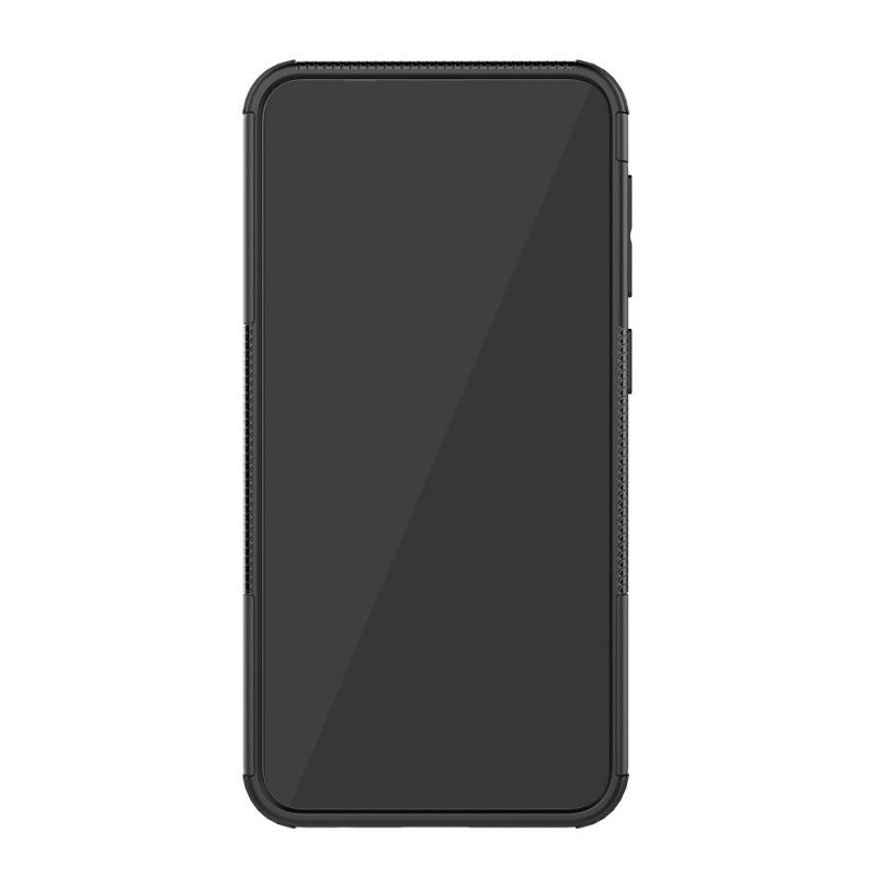 Etui Samsung Galaxy A10 Biały Czarny Ultra Odporny